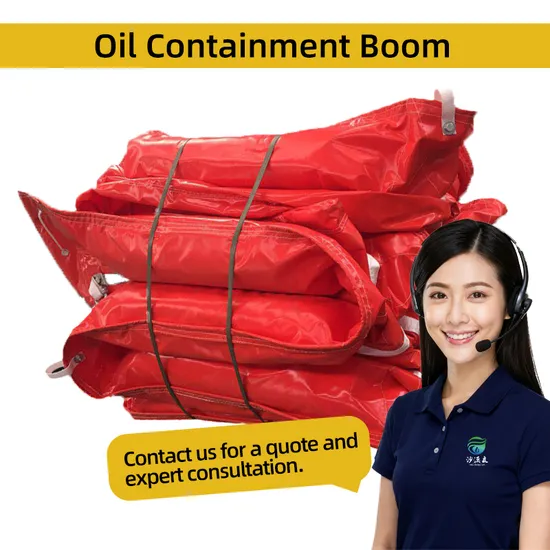 PVC Foam Floatation Oil Containment Booms